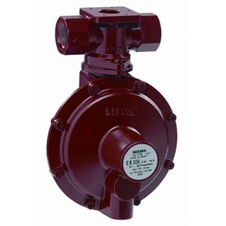 م reglator غطاء غاز LPG, 2nd stage, PRV 20-60 kg/h, /50mbar