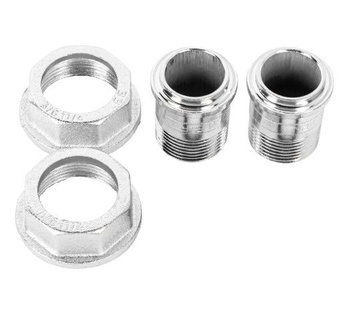 Connection nozzle DN40- nut 2" & connection thread for welding