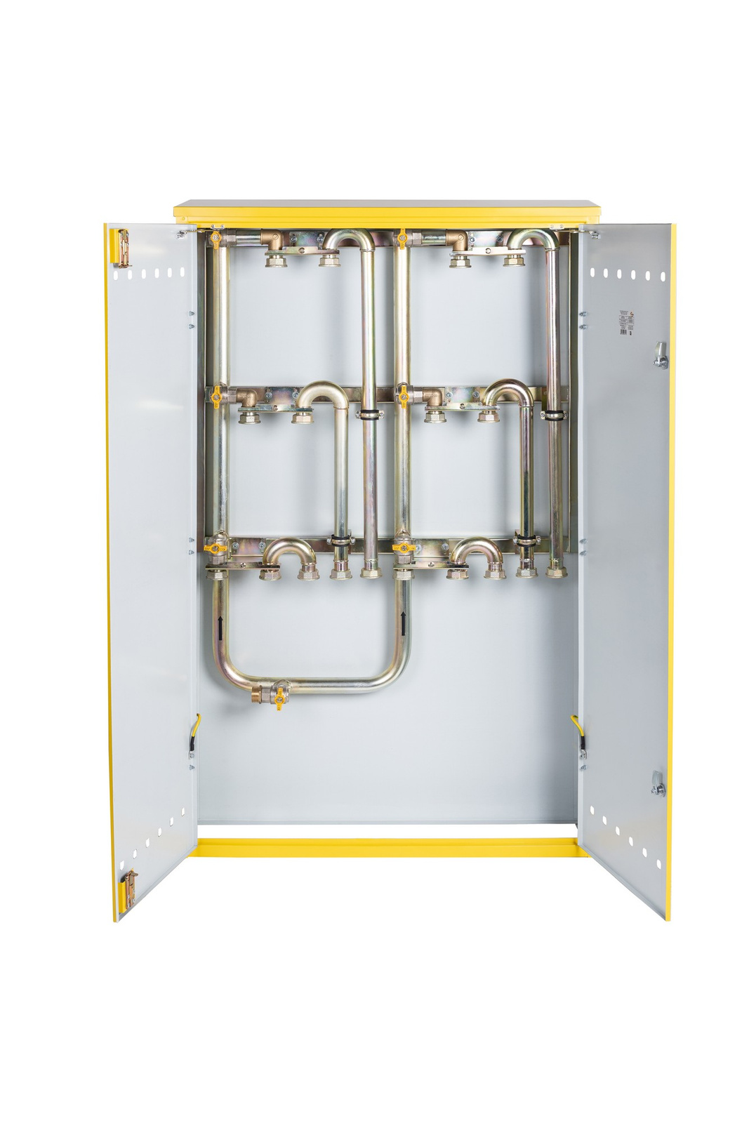 Gas pressure reducing and measuring point (MRS) for 56 gas meters