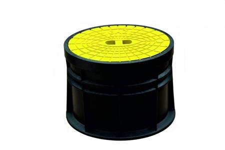 Surface box HDPE, diameter=367 x h=310mm