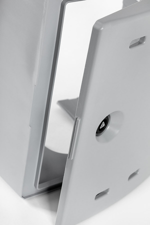 Armoire à gaz murale pour robinet à bille, 300x340x200, plastique - anthracite