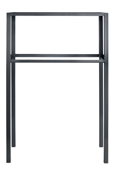Support en acier pour armoire a gaz, base 700x250mm
