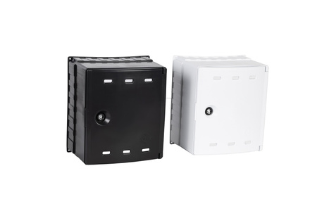 Armoire à gaz murale pour robinet à bille, 300x340x200, plastique - anthracite