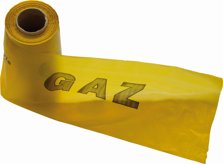 Warning tape "GAZ"