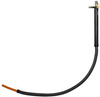 Tuyau d'entree de gaz flexible PE32/25 x Vanne a bille filetage femelle 1", L=2150mm