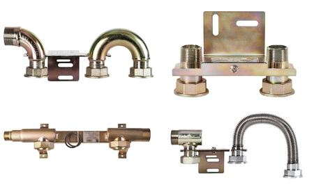 شريط متر غاز لمتر الغاز G4/G6، موضوع ذكر 1¼ بوصة x نصف اتحاد مع صامولة فارغة 1¼ بوصة