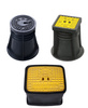 Dalle de support HDPE pour boîtes de surface HDPE - ronde