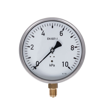 Pressure gauge M100-R-cl.1.6, 0-10kPa