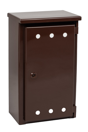 Plastic cabinet 260x460x160, brown