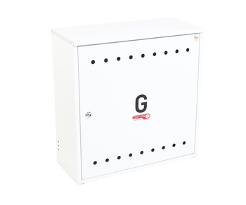 مجلس الغاز المثبت على الحائط 600x600x250، سقف مائل، أصفر