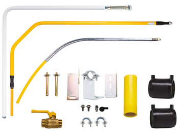 Kit d'installation pour réservoir GPL hors sol (2GN) sans armoire ni régulateur