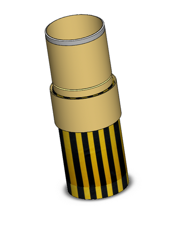 Tube de transition PE-Acier 225/200, SDR 17 PE100RC