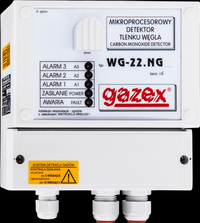 Gas detector WG-22.NG, carbon monoxide