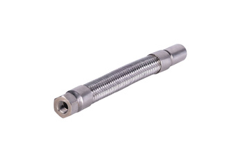 كابل مع أنبوب تعويض وتركيبة 1/4" NPT