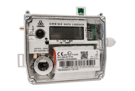 Data logger CRS-04 with an external antenna