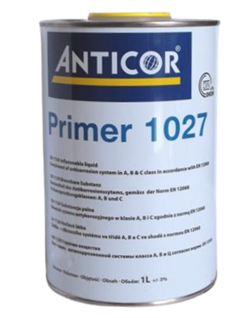 Pipe anticorrosive primer, PRIMER 1027, 1 liter