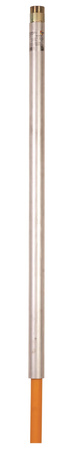 PE connection column, PE40 x male thread 5/4", L=1500, with signaling