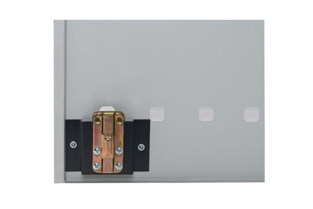 Gas pressure reducing and measuring point (MRS) for 2 horizontally installed gas meters, anthracite 1050x700x250