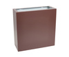 Socle /Support en tôle pour armoires à gaz avec une base de 600x250mm, H=600 - marron