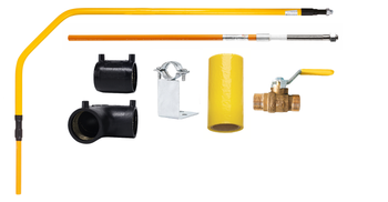 Kit d'installation pour réservoir GPL hors sol PE40 (2GN)