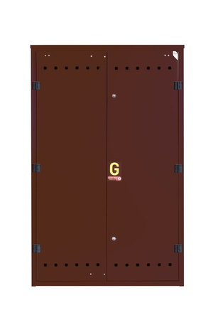 Station de comptage et de reduction de gaz (MRS) pour 5-6 compteurs de gaz