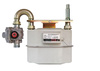 Barre de compteur de gaz G4/G6, sortie vers le haut pour connecteur en laiton 22mm