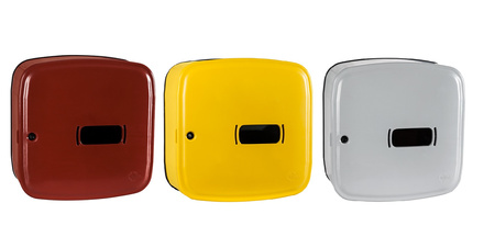 Armoire a gaz en plastique - jaune