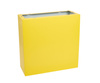 Sheet metal pedestal for gas cebinets with a base of 600x250mm, H=600 - yellow
