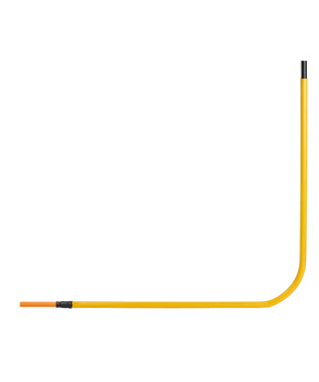 Pre-insulated gas riser, PE40, with welding end, L=1500xH=1500