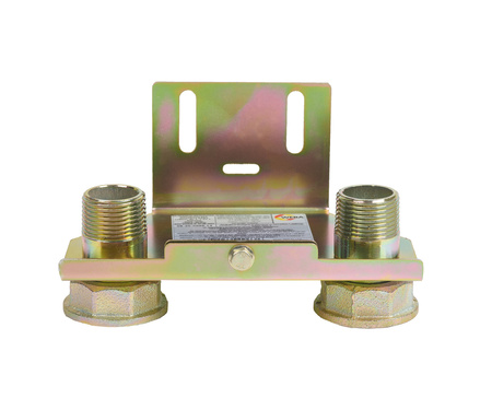 Gas meter bar for gas meter G4/G6, male thread 1" x male thread ¾"