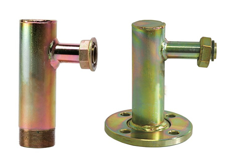 Tee conection for gas meter bar, steel, thread 1 ¼" x thread 1 ¼"