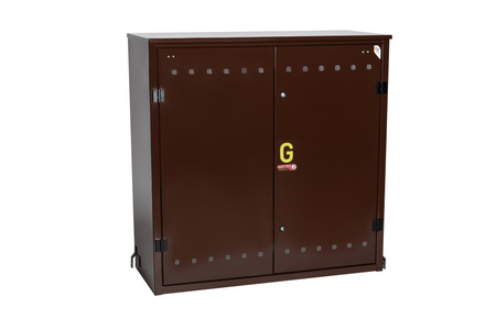 Free-standing gas cabinet 1000x1000x400 - brown