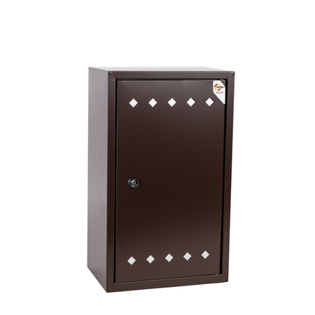 Wall-mounted gas cabinet, LPG, 300x500x200 - brown