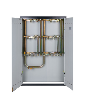 Station de comptage et de reduction de gaz (MRS) pour 5-6 compteurs de gaz