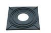 Support tile HDPE for surface boxes HDPE - round