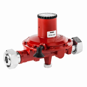 مُنظم غاز LPG، مرحلة ثانية، 12 كج/ساعة، 37/50 ملي بار