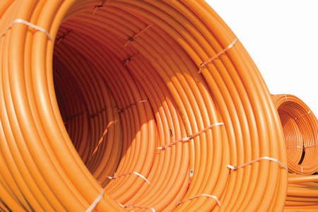 PE pipe 25x3,0 orange, RC PE100 SDR11