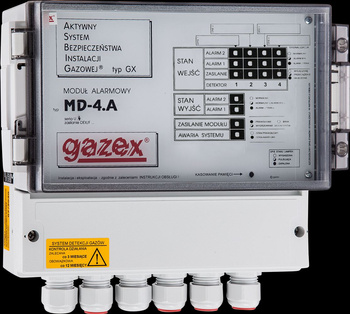 Module de contrôle MD-4.A, 4 entrées, alimentation 12V