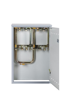 نقطة تخفيض الضغط والقياس للغاز (MRS) لعدادي غاز 3-4