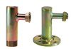Raccord en Té pour compteur de gaz, acier,bride DN50 x thread 1 1/4''