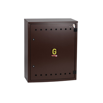 Armoire a gaz autoportante 700 x 850 x 250 - marron